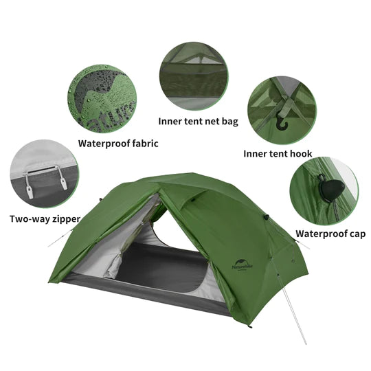 Naturehike Canyon 2 Pop Up 2 Man Tent By NatureHike