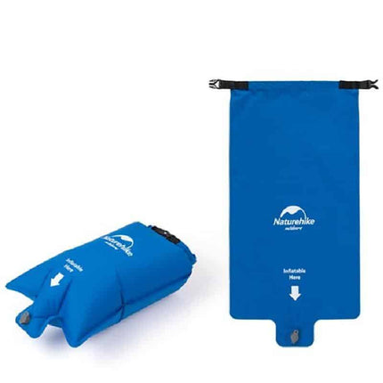 Naturehike 70x35cm Foldable inflatable bag pump (Various Colours) Blue By NatureHike