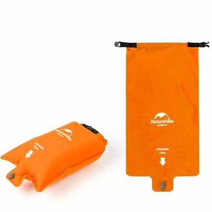 Naturehike 70x35cm Foldable inflatable bag pump (Various Colours) Orange By NatureHike