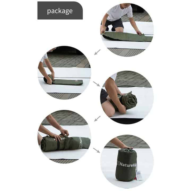 Naturehike Lightweight Polyester Foam Mattress with pillow (Various Colours) By NatureHike