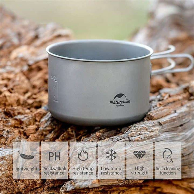 Naturehike Titanium Lightweight Cookware By NatureHike