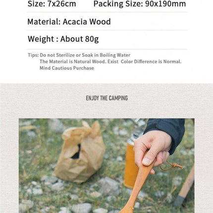 Naturehike Acacia Wood Spatula By NatureHike