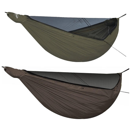 Onewind Temptest Zipper Hammock 11ft (Green or Brown) By Onewind Outdoors