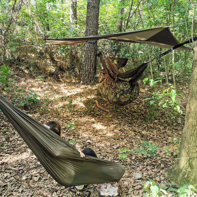 Onewind Hammock Underquilt Protector - Large (Green or Camo) By Onewind Outdoors