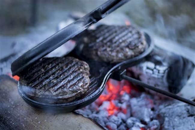 Petromax Burger Iron Cast Iron By PetroMax