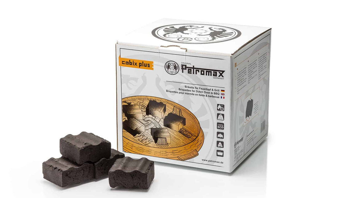 Petromax Cabix Plus Briquettes for Dutch Oven and BBQ By PetroMax