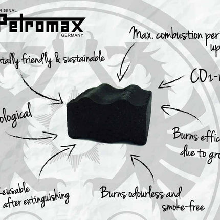 Petromax Cabix Plus Briquettes for Dutch Oven and BBQ By PetroMax