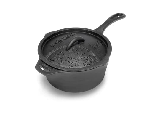 Petromax Cast Iron Saucepan with Lid (Various Sizes) By PetroMax