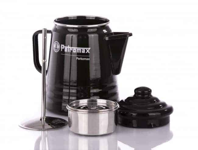 Petromax Perkomax Tea and Coffee Percolator (Various Colours) Black By PetroMax