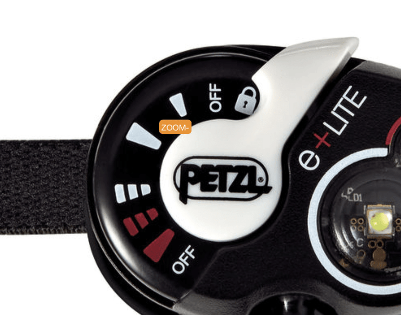 Petzl e+LITE Headlamp | Torch By Petzl