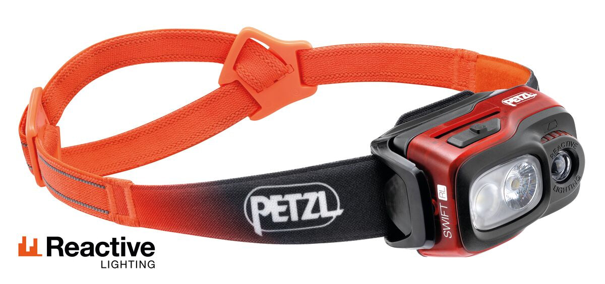 Petzl SWIFT® RL Headlamp (Various Colours) 1100 Lumens Updated Version Orange By Petzl