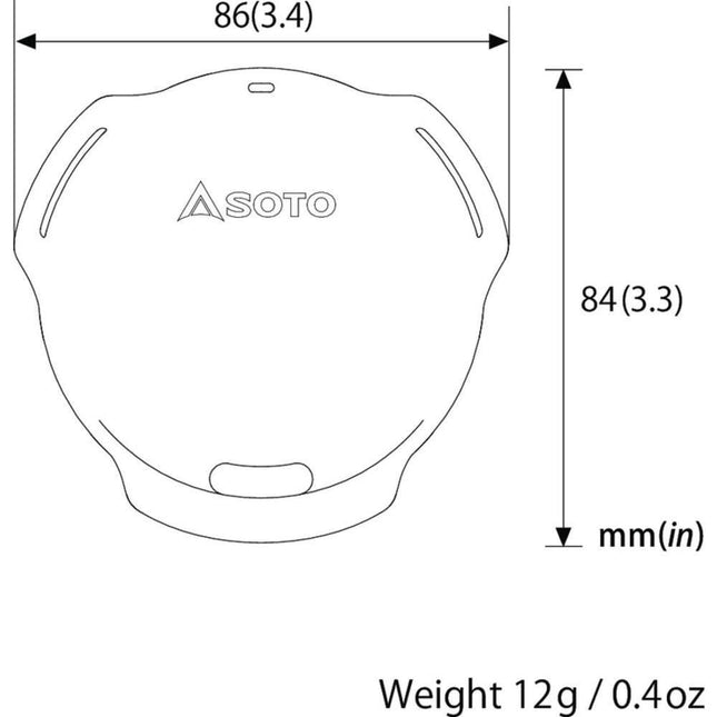 SOTO Titanium Aeromug w/ Lid 450ml By Soto Outdoors