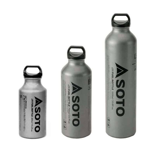 Soto Cooker Fuel Bottle (Various Sizes) By Soto Outdoors