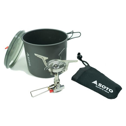 Soto New River Pot + Amicus without Igniter By Soto Outdoors