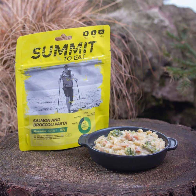 Summit to Eat Salmon and Broccoli Pasta By Summit To Eat