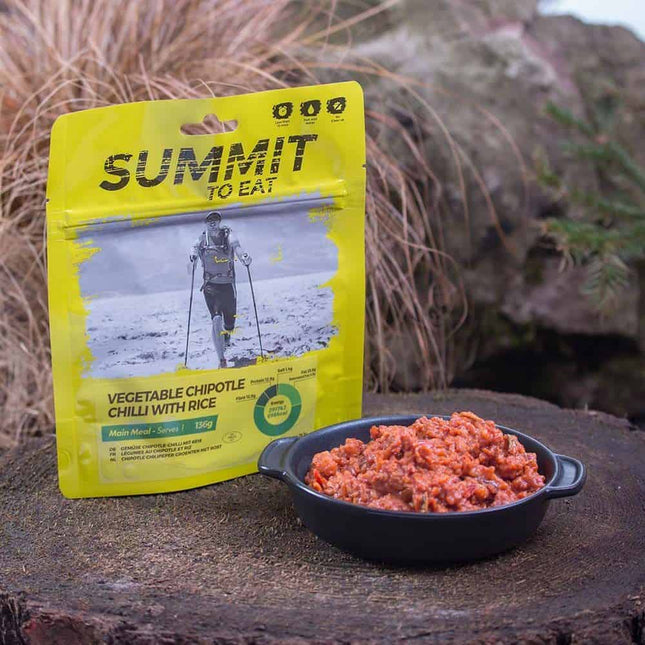 Summit to Eat Vegetable Chipotle Chilli with Rice By Summit To Eat