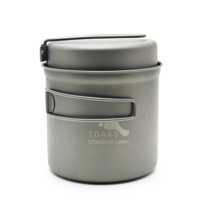 Toaks Titanium Pot with Pan ( 1100ML or 1300ML) By Toaks Outdoors