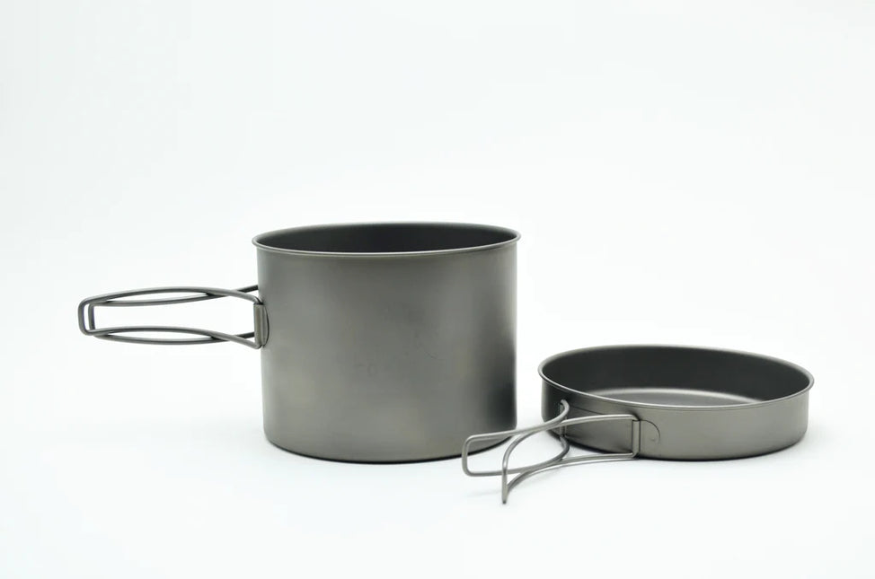 Toaks Titanium Pot with Pan ( 1100ML or 1300ML) By Toaks Outdoors