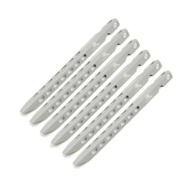 Toaks Titanium V Pegs Pack Of 6 (Regular) By Toaks Outdoors