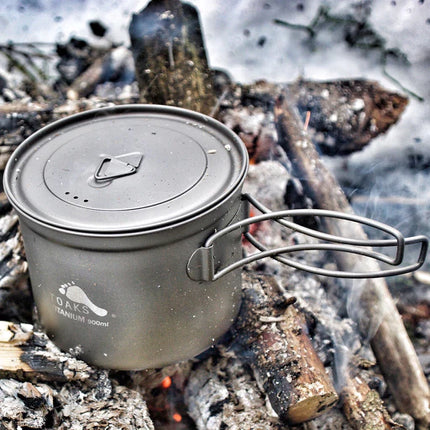 Toaks Titanium Lightweight pots with Lid By Toaks Outdoors