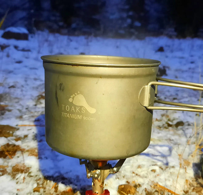 Toaks Titanium Lightweight pots with Lid By Toaks Outdoors