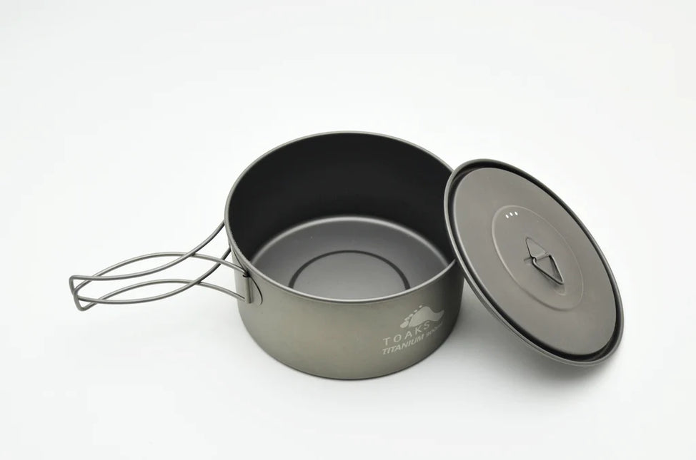 Toaks Titanium Lightweight pots with Lid By Toaks Outdoors