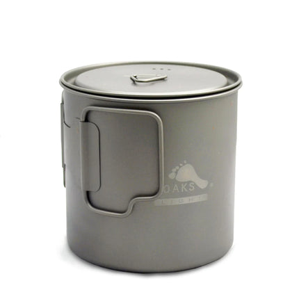 Toaks light Titanium Pots with Lid ( 550ML or 650ML) By Toaks Outdoors