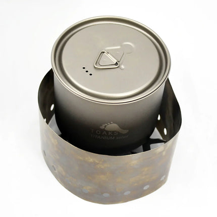 Toaks Titanium Solid Fuel Cook Set By Toaks Outdoors