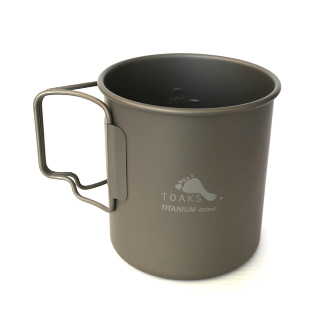 Toaks Titanium Cup / Mug (375ML / 450ml ) By Toaks Outdoors