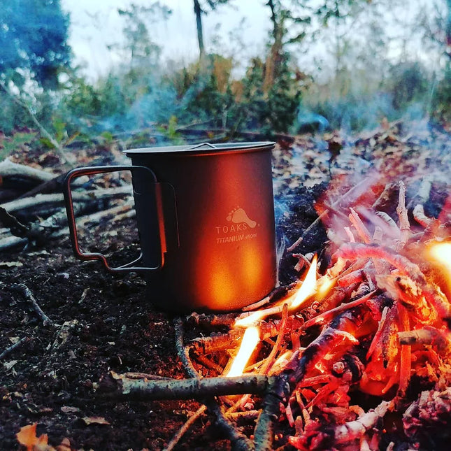 Toaks Titanium Cup / Mug (375ML / 450ml ) By Toaks Outdoors