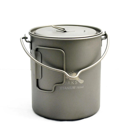 Toaks Titanium Pot with Bail Handle (Various Size) 750ml By Toaks Outdoors