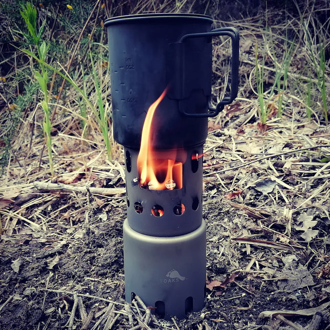 Toaks Titanium Wood Burning Stove ( Small / Large) By Toaks Outdoors