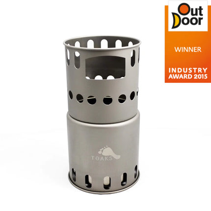 Toaks Titanium Wood Burning Stove ( Small / Large) Large By Toaks Outdoors