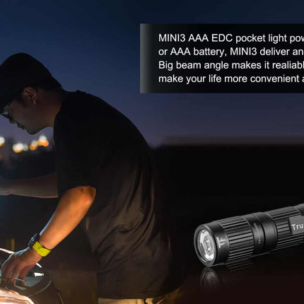 TrustFire MINI3 EDC Flashlight 350 Lumens By Trust Fire