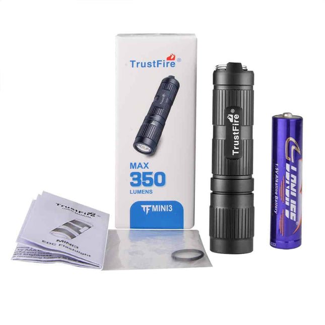 TrustFire MINI3 EDC Flashlight 350 Lumens By Trust Fire