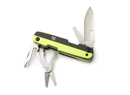 Whitby KENT+ EDC Multipurpose Knife (Various Colours) Cactus Green &amp; Black By Whitby Knives and Gear