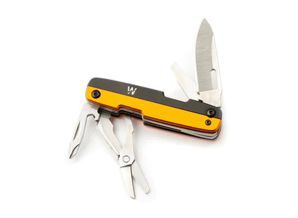 Whitby KENT+ EDC Multipurpose Knife (Various Colours) Lava Orange &amp; Black By Whitby Knives and Gear